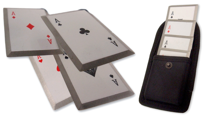 Illustration for article titled Live Out Your Gambit Fantasies With a Set of Sharpened Steel Throwing Cards